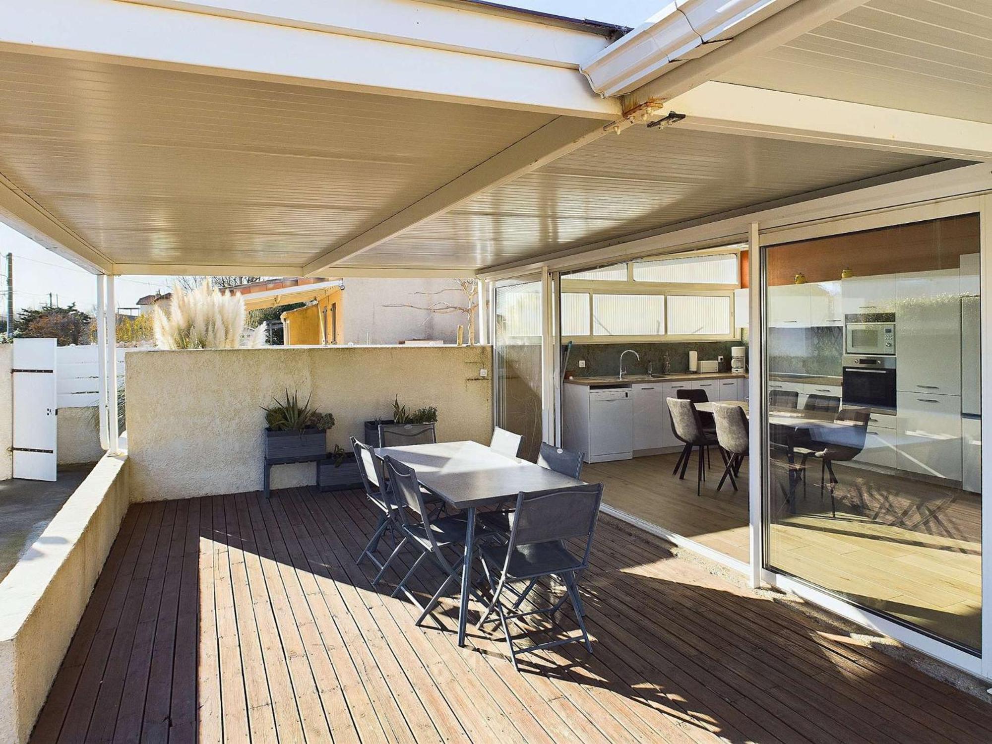 3 Climatisee Pres De La Avec Parking Prive A Marseillan-plage - Fr-1-326-845 *